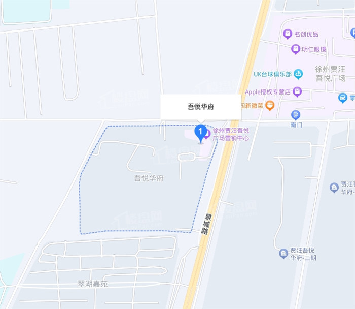 新城吾悦广场新城吾悦广场位置图